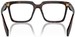 Prada PR A19V Eyeglasses Women's Full Rim Rectangle Shape