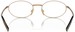 Prada PR A57V Eyeglasses Women's Full Rim Oval Shape