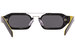 Prada SPR-01W Sunglasses Men's Rectangular Shape