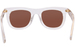 RetroSuperFuture Ciccio Sunglasses Square Shape Zeiss Lenses