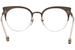 RetroSuperFuture Numero-39 Eyeglasses Women's Semi Rim Cat Eye