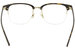 Saint Laurent Slim SL189 Eyeglasses Men's Half Rim Optical Frame