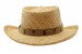 Scala Classico Men's Organic Raffia Straw Gambler Sun Hat