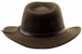 Scala Classico Men's Wool Felt Water Repellent Outback Hat