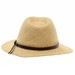 Scala Men's Raffia With Trim Safari Hat