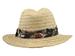 Scala Men's Tropical Trim Raffia Safari Hat