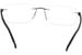 Silhouette Men's Eyeglasses SPX Signia Carbon 5460 Rimless Optical Frame