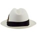 Stacy Adams Men's Snap Brim Toyo Straw Fedora Hat