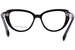 Swarovski SK2014 Eyeglasses Women's Full Rim Cat Eye