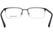 TitanFlex 827070 Eyeglasses Men's Semi Rim Rectangle Shape