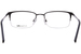 TitanFlex M1009 Eyeglasses Men's Semi Rim Rectangle Shape