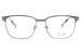 TLG Thin Light Glasses NUCP053 Eyeglasses Frame Men's Full Rim w/Clip-on