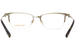 Tory Burch TY1068 Eyeglasses Women's Semi Rim Rectangle Shape