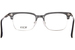 Tumi VTU026 Eyeglasses Men's Full Rim Square Shape