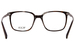 Tumi VTU519 Eyeglasses Men's Full Rim Square Shape