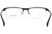 Tuscany Men's Eyeglasses 576 Half Rim Optical Frame