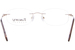 Tuscany Women's Eyeglasses 572 Rimless Optical Frame