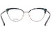 Vera Wang V568 Eyeglasses Women's Full Rim Cat Eye Optical Frame