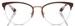 Vogue VO4304 Eyeglasses Women's Semi Rim Oval Shape