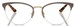 Vogue VO4304 Eyeglasses Women's Semi Rim Oval Shape