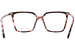 Yalea VYA129 Eyeglasses Women's Full Rim Square Shape