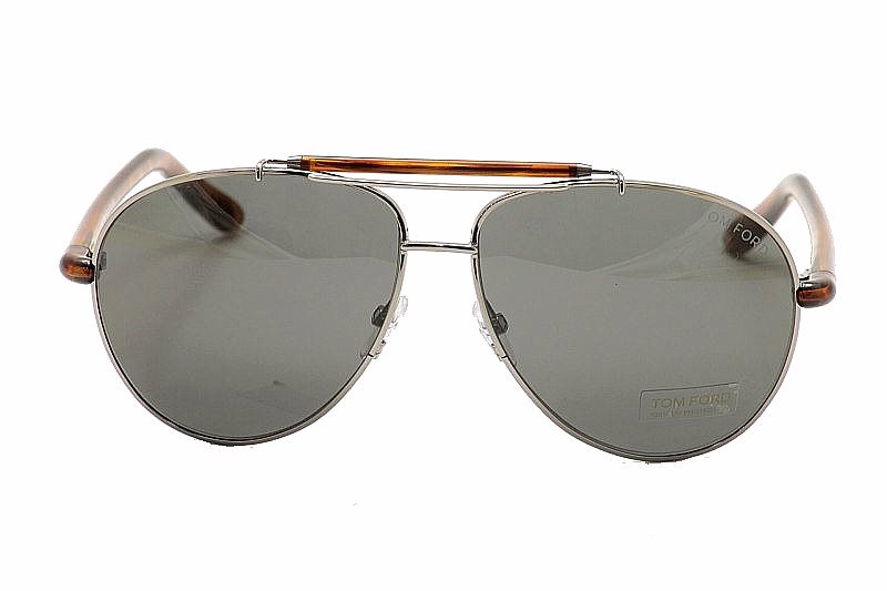 Tom Ford Bradley TF244 TF/244 Aviator Sunglasses 135mm 