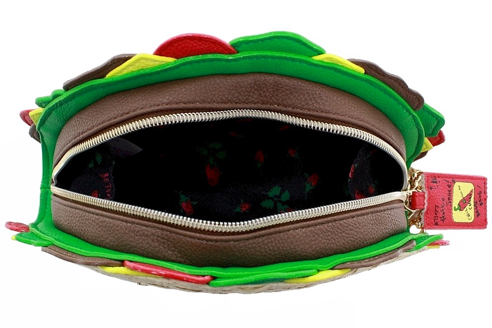 Betsey johnson deals taco clutch