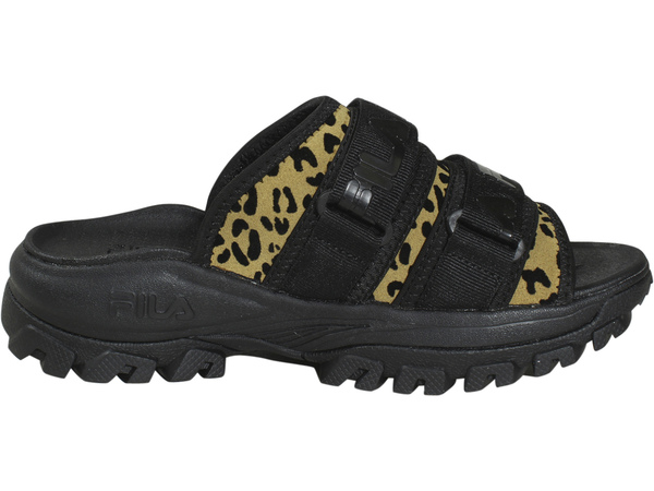 fila outdoor slide animal print