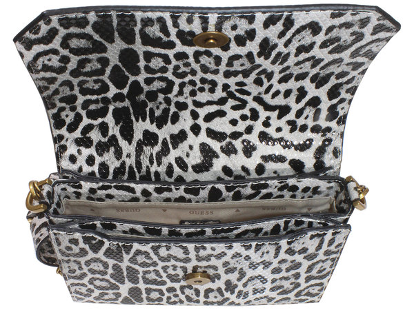 Guess Leopard Change Clutch Gold Bling Formal Purse Handbag | eBay