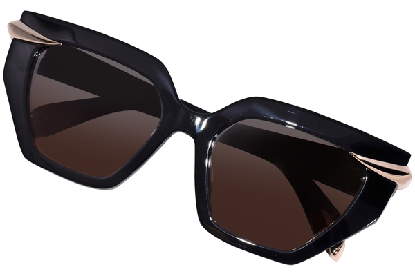 Philipp Plein - Sunglasses Rectangular Plein Dark Shapes Hexagon - Black