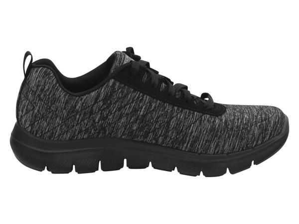 skechers flex appeal 2.0 memory foam black