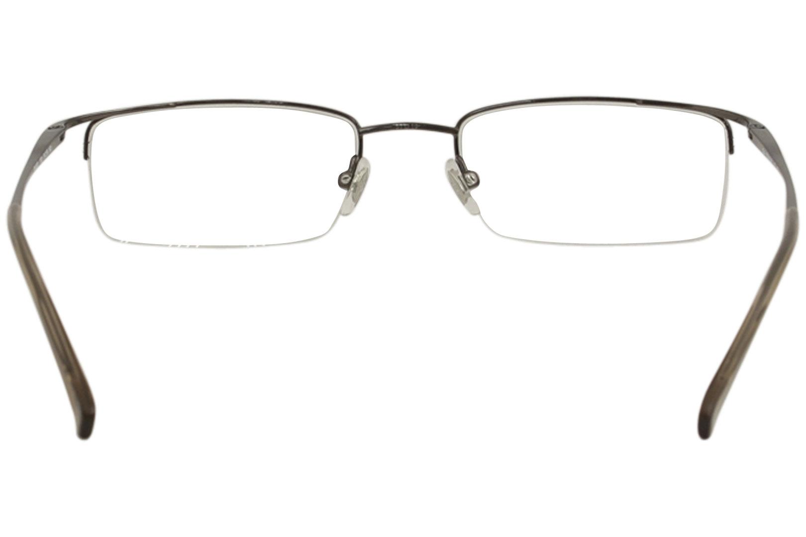 Ray Ban Men S Eyeglasses Rx8582 Rx 8582 Rayban Half Rim Titanium Optical Frame