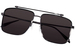 Alexander McQueen AM0336S Sunglasses Men's Square Shape