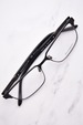 Alexander McQueen AM0346O Eyeglasses Men's Full Rim Rectangle Shape