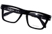 Alexander McQueen AM0400O Eyeglasses Men's Full Rim Rectangle Shape