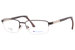 Champion Triad Eyeglasses Men's Semi Rim Rectangular Optical Frame