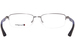 Champion Triad Eyeglasses Men's Semi Rim Rectangular Optical Frame