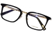 Chopard VCH328 Titanium 23KT Gold Plated Eyeglasses Men's Rectangle Shape