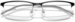 Emporio Armani EA1168D Eyeglasses Men's Semi Rim Rectangle Shape