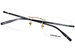 Mont Blanc MB0281O Eyeglasses Men's Rimless Rectangle Shape