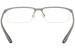 Nike Men's Eyeglasses 6071 Half Rim Titanium Optical Frame