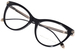 Philipp Plein Flawless VPP037S Eyeglasses Women's Full Rim Butterfly Shape