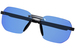 Prada Linea Rossa PS-09WS Sunglasses Men's Square Shape