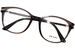 Prada PR 02WV Eyeglasses Men's Full Rim Round Shape