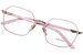 Prada PR-55YV Eyeglasses Women's Full Rim Square Shape