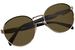 Prada PR-56ZS Sunglasses Women's Round Shape