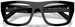 Prada PR A17V Eyeglasses Women's Full Rim Rectangle Shape