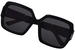 Prada SPR21X-F Sunglasses Women's Square Shape