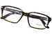 Prada VPR-09T Eyeglasses Men's Full Rim Rectangle Shape