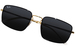 Ray Ban RB-3669F Sunglasses Rectangle Shape